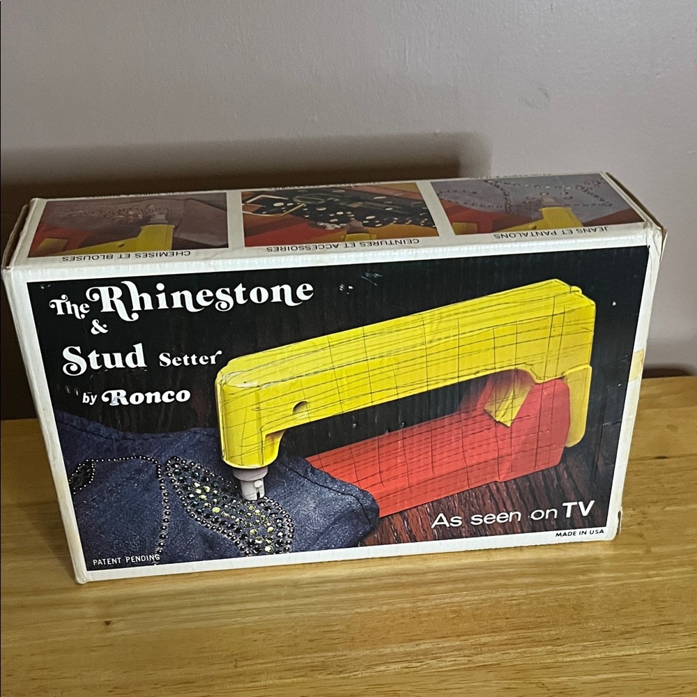 😄Vintage Ronco stud setter as seen on TV USA